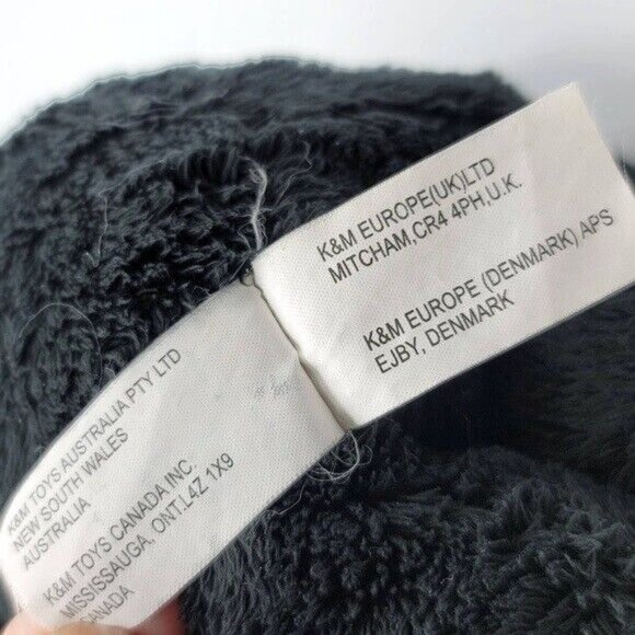 2/$15 Wild Republic Monkey Plush Black Brown 11" Sit Realistic Knuckles 2003 K&M - Picture 9 of 10